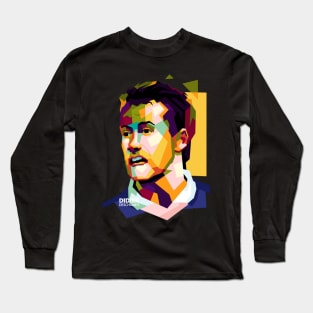 didier deschamps pop art Long Sleeve T-Shirt